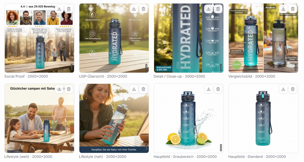 Amazon Bilder – Beispiel